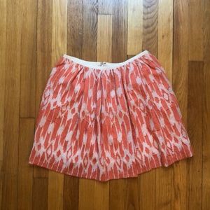 jcrew ikat skirt